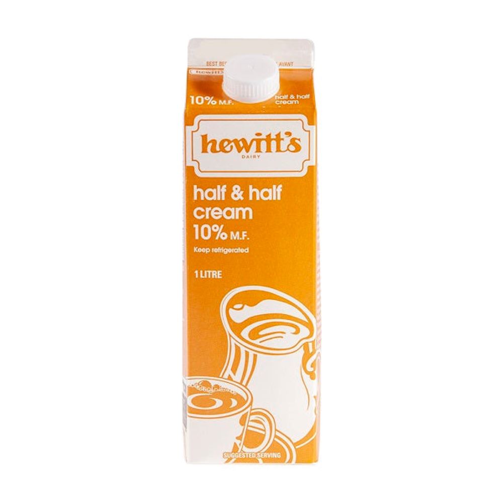 Hewitt's- 10% Cream 1L Carton