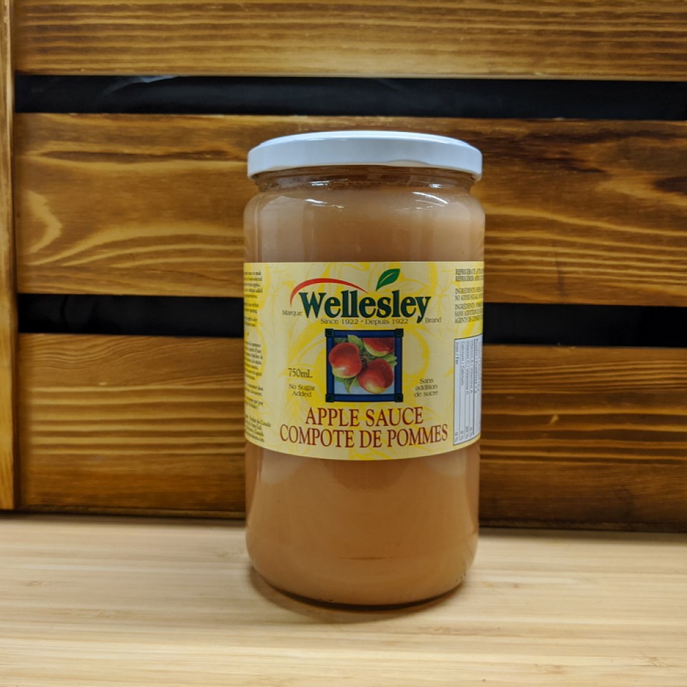 Wellesley Apple Sauce (750ml)