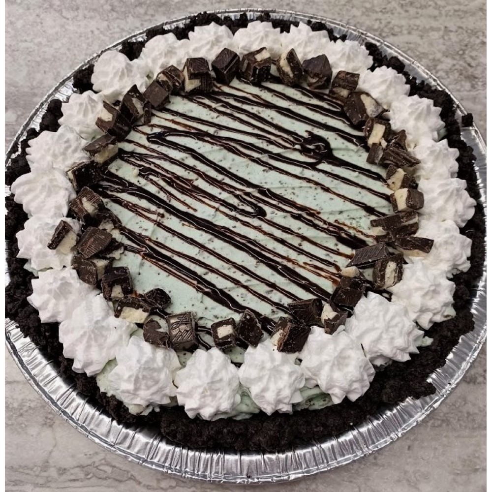 Mint Chocolate Ice Cream Pie